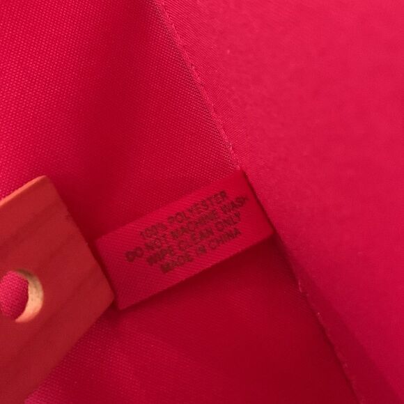 ESTEE Lauder Makeup case train case zip closure bow handle candy charm NEW - Picture 10 of 14